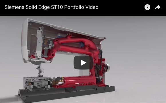 Siemens Solid Edge ST10 Portfolio Video